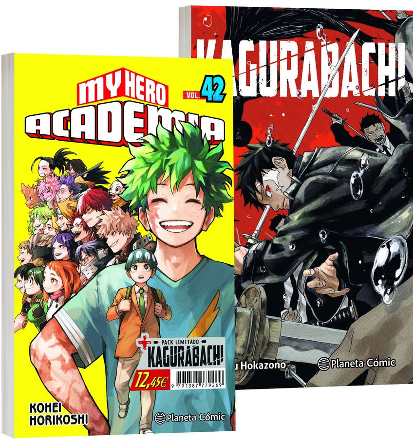 [9791387779269] My Hero Academia nº 42 + Kagurabachi nº 01 (Pack especial)
