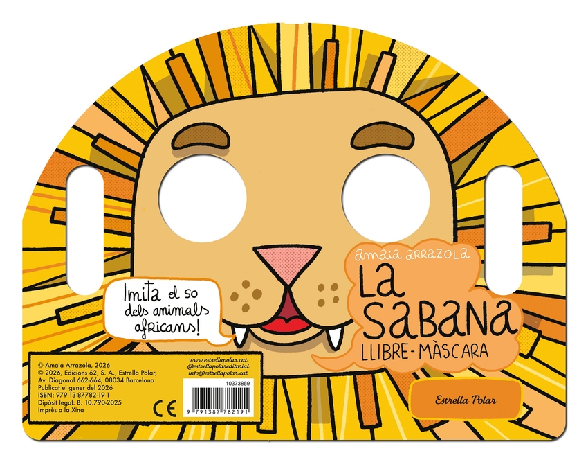 [9791387782191] La sabana. Llibre-màscara