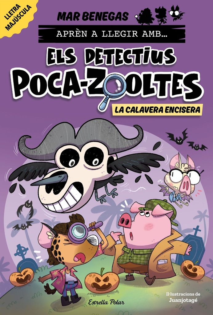 [9791387782351] Aprén a llegir amb Els detectius Poca-zooltes 8. La Calavera Encisera
