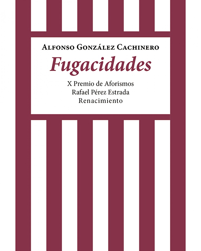 [9791387939403] FUGACIDADES