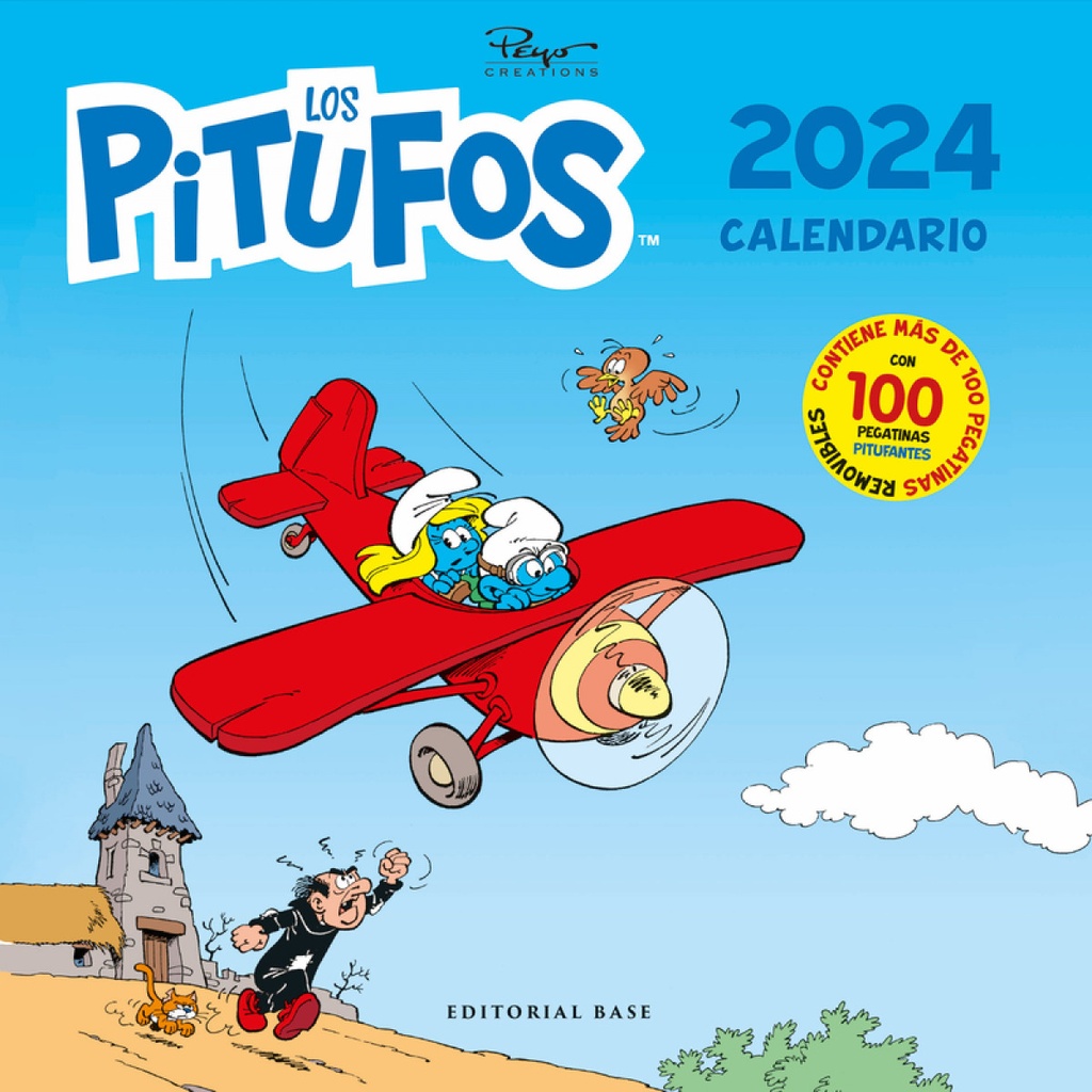 [9788410043022] Calendario los Pitufos 2024