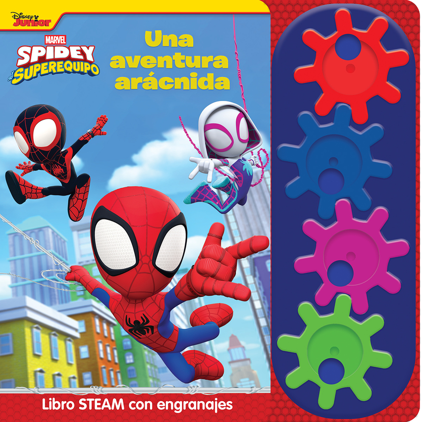 [9798384601395] UNA AVENTURA ARACNIDA. LIBRO STEAM CON ENGRANAJES SPIDEY