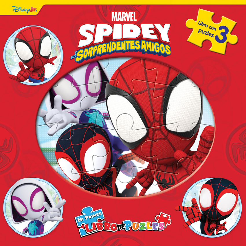[9782764375242] Marvel Spidey (Libro+3 puzzles)