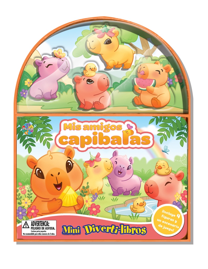 [9782764375334] Mis amigos capibaras (Mini Diverti-Libros)