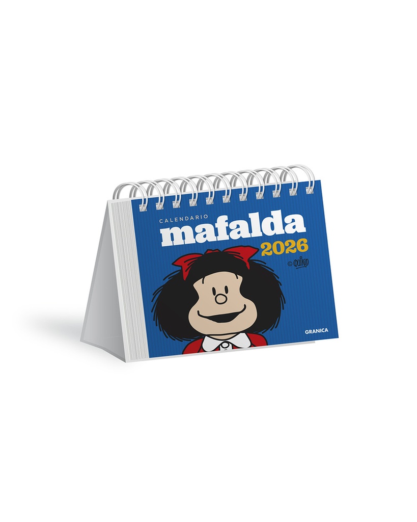 [9786316693198] Mafalda 2026, Calendario Escritorio Azul