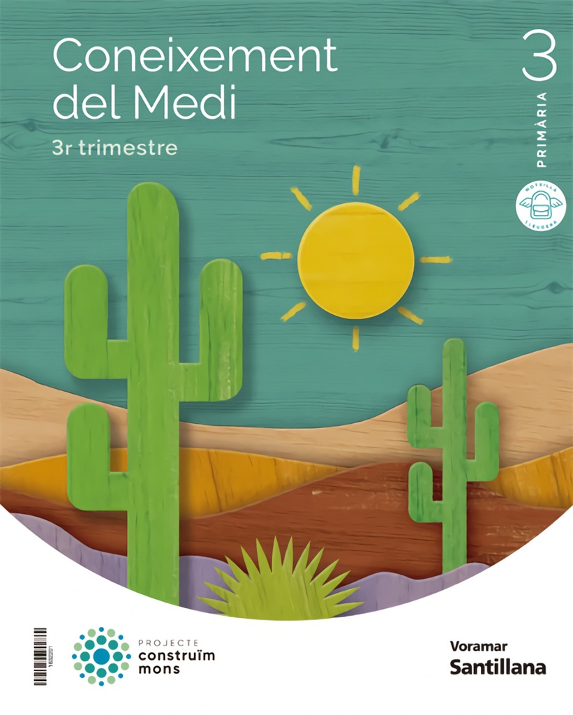 [9788413872889] CONEIXEMENT DEL MEDI 3R.PRIMARIA.MOCHILA LIGERA. CONSTRUINT MONS. VALENCIA 2022