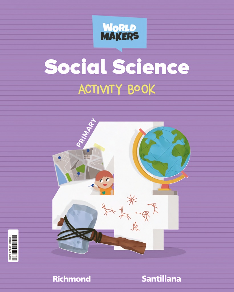 [9788414408261] SOCIAL SCIENCE 4ºPRIMARY WORKBOOK WORLD MAKERS 2023