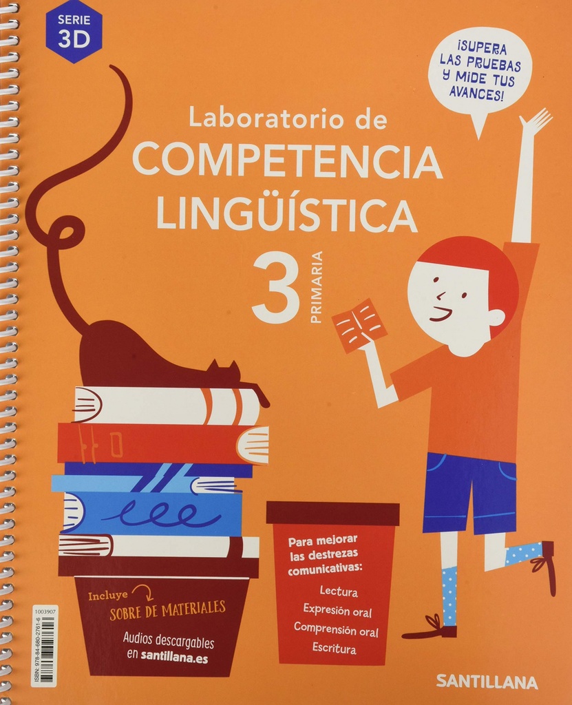 [9788468027616] LABORATORIO DE COMPETENCIA LINGÜÍSTICA 3D 3 PRIMARIA