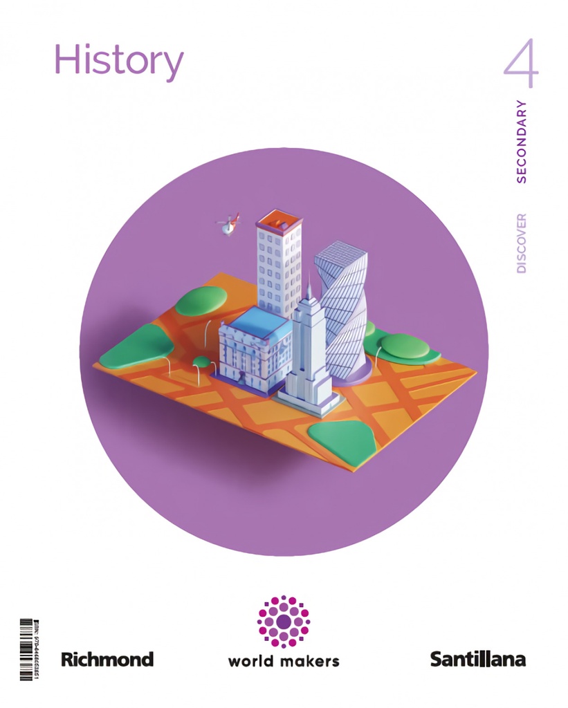 [9788468053851] HISTORY 4ºESO DISCOVER. WORLD MAKERS 2023