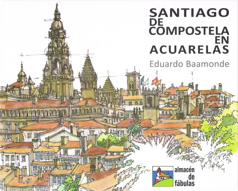 [9788494589416] Santiago de Compostela en acuarelas