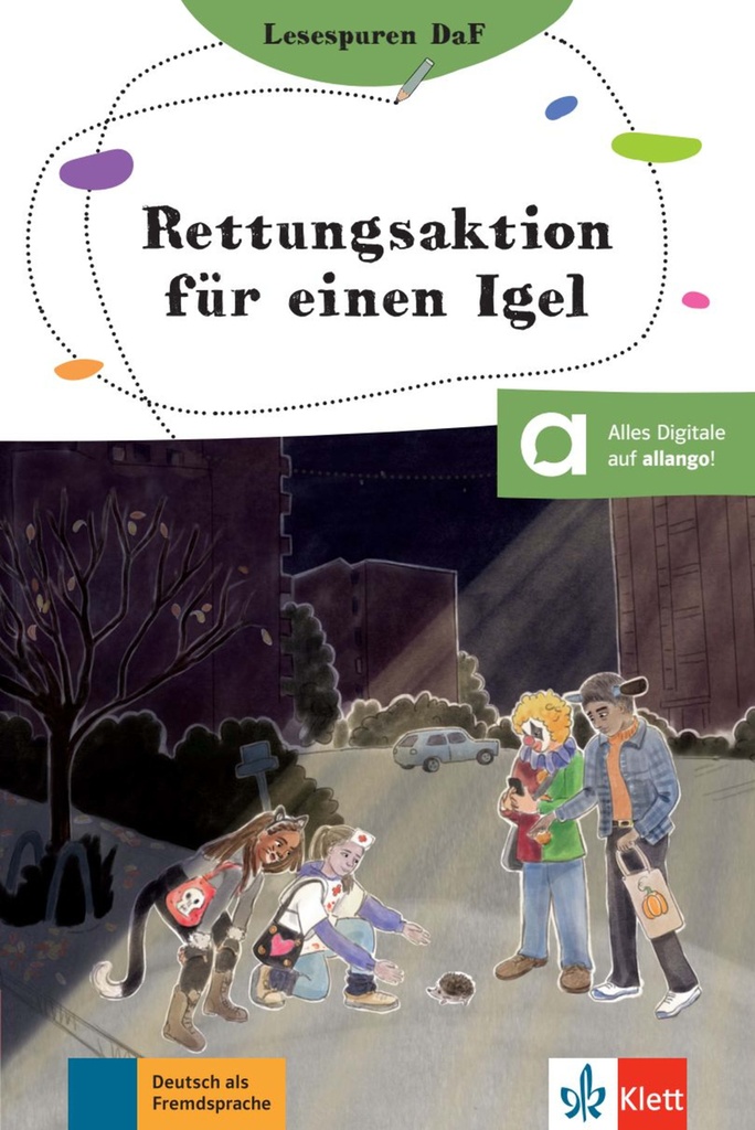 RETTUNGSAKTION FUR EINEN IGEL