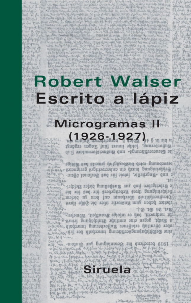 [9788498410044] Escrito a lápiz. Microgramas II
