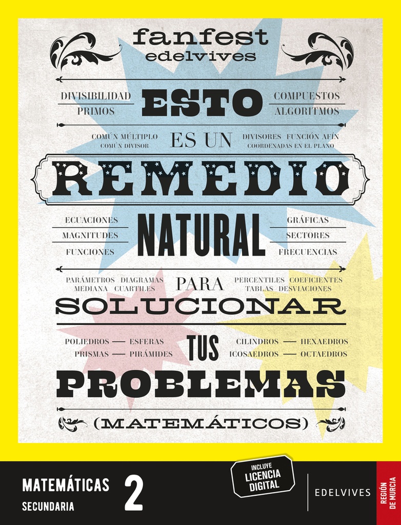 [9788414062098] Proyecto: FanFest - Matemáticas 2 ESO [Murcia]