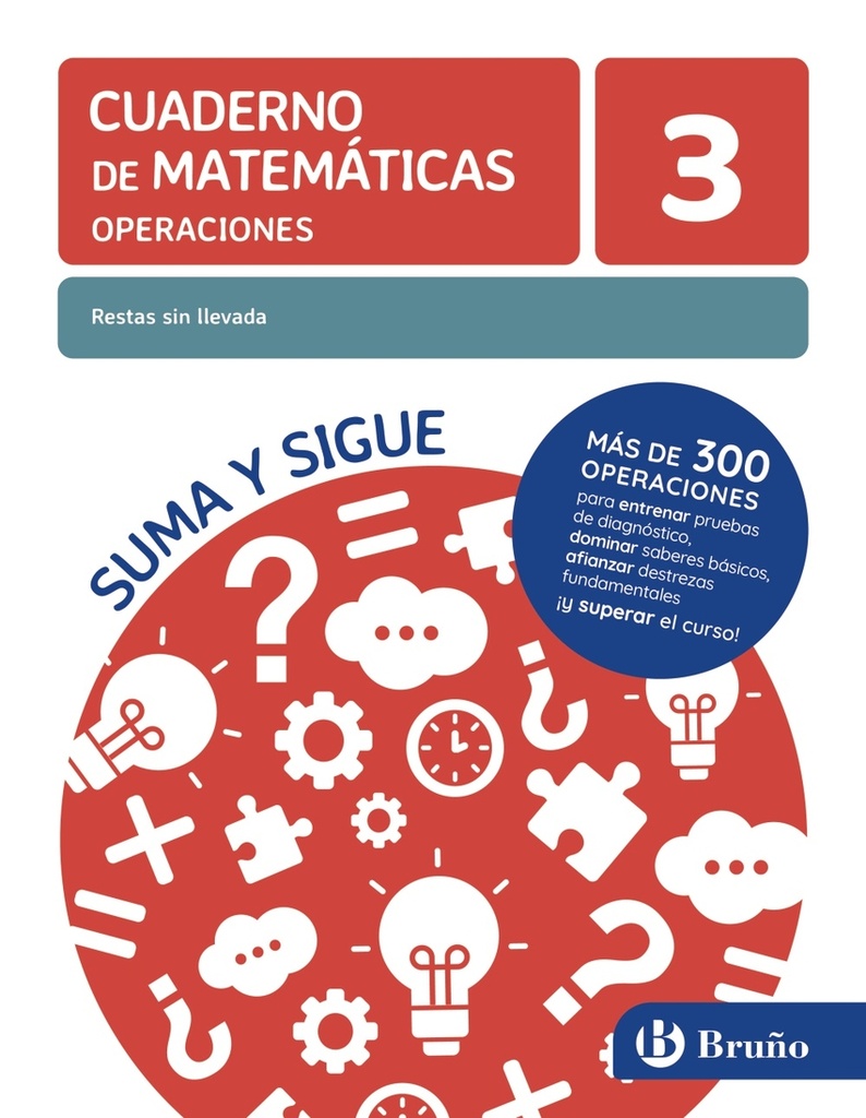 [9788469636121] 3 Restas sin llevada
