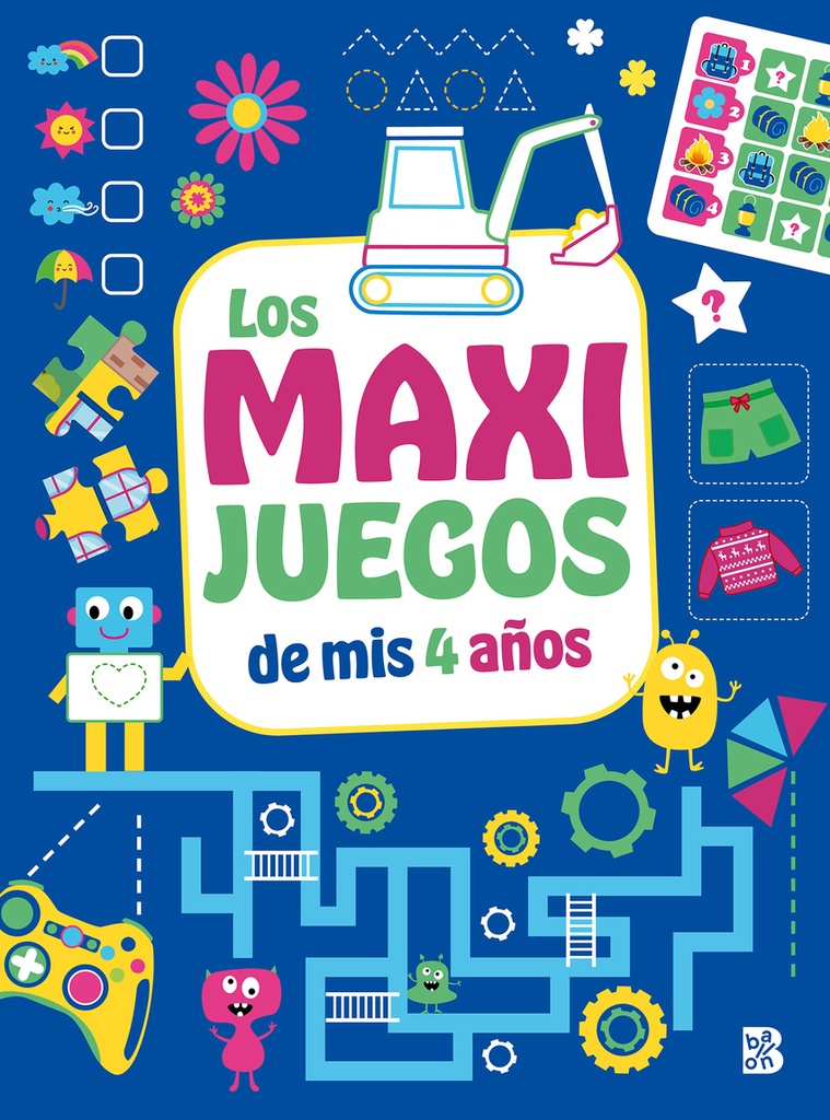 [9789403219509] LOS MAXI JUEGOS DE MIS 4 AÑOS
