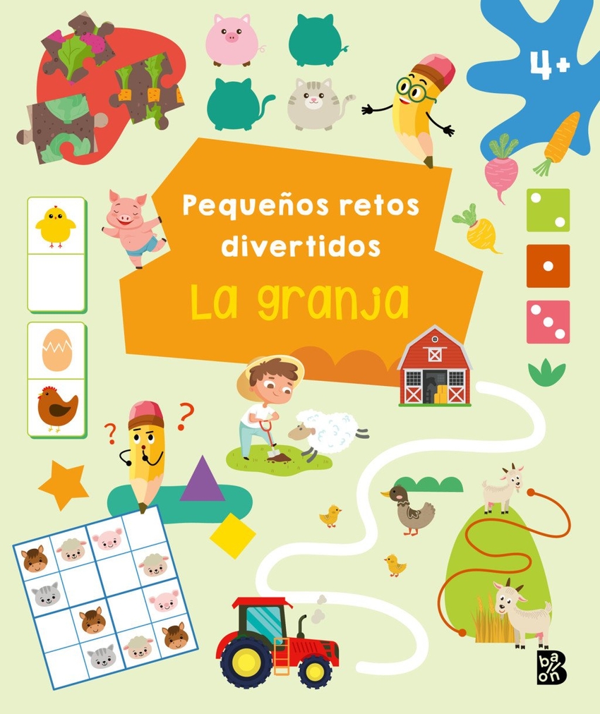 [9789403244570] PEQUEÑOS RETOS DIVERTIDOS-LA GRANJA
