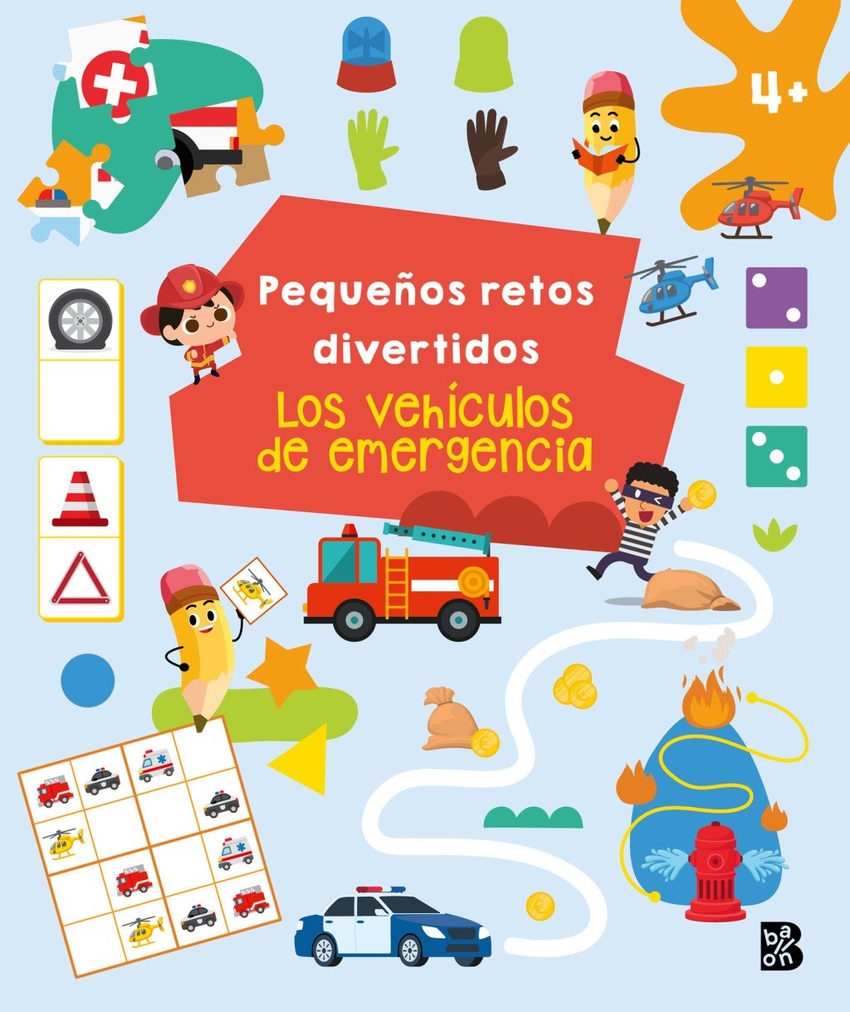 [9789403244587] PEQUEÑOS RETOS DIVERTIDOS-VEHÍCULOS DE EMERGENCIA