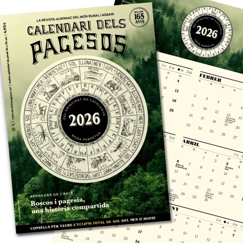 [9791387708221] 2026 CALENDARI DELS PAGESOS