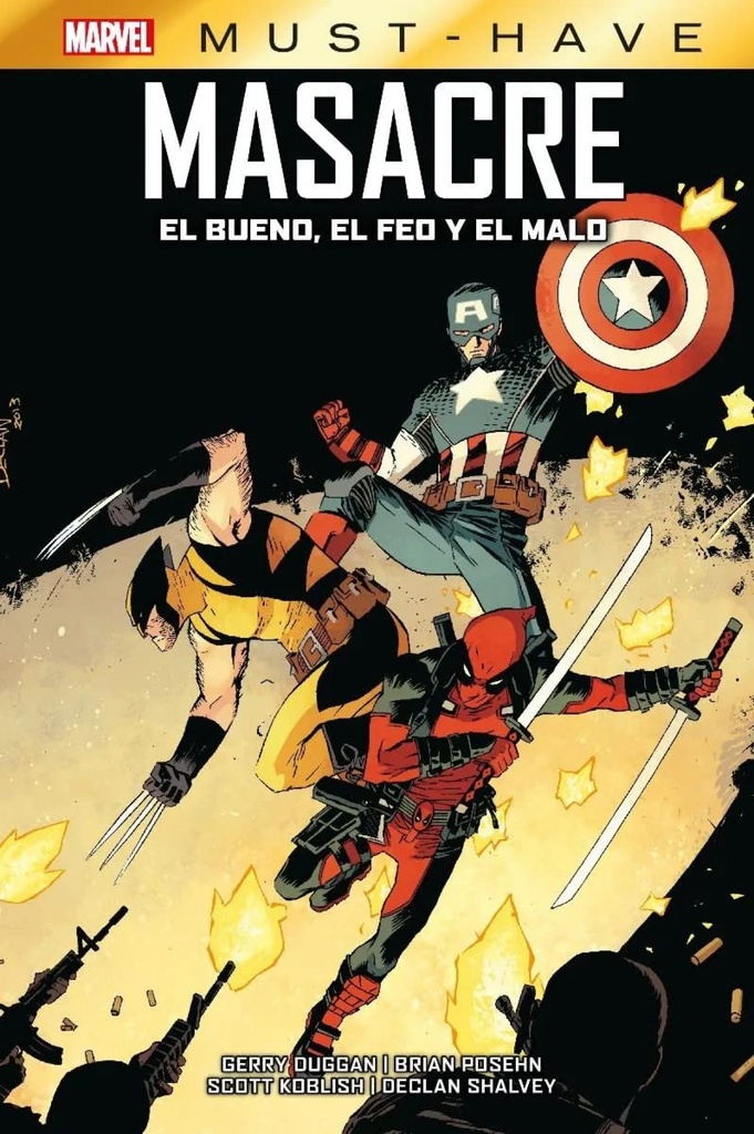 [9788411018098] Marvel Must-have. Masacre : el Bueno, el Malo y el Feo