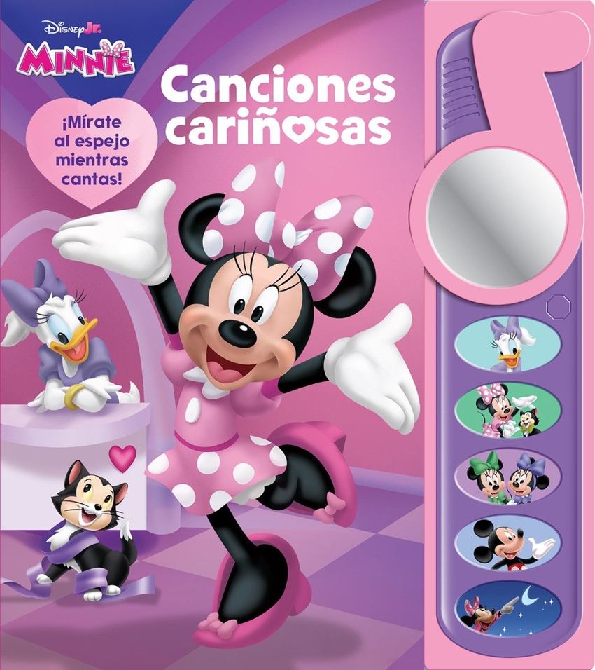 [9798384602842] DISNEY MINNIE MOUSE: CANCIONES CARIÑOSAS - MÍRATE AL ESPEJO MIENTRAS CANTAS - LIBRO CON 5 BOTONES DE SONIDOS - PI KIDS