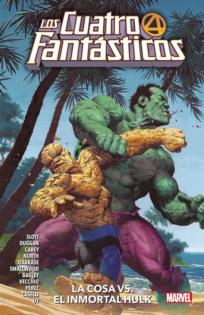 [9788411019736] Marvel Premiere los 4 Fantásticos 4. la Cosa Vs. el Inmortal Hulk
