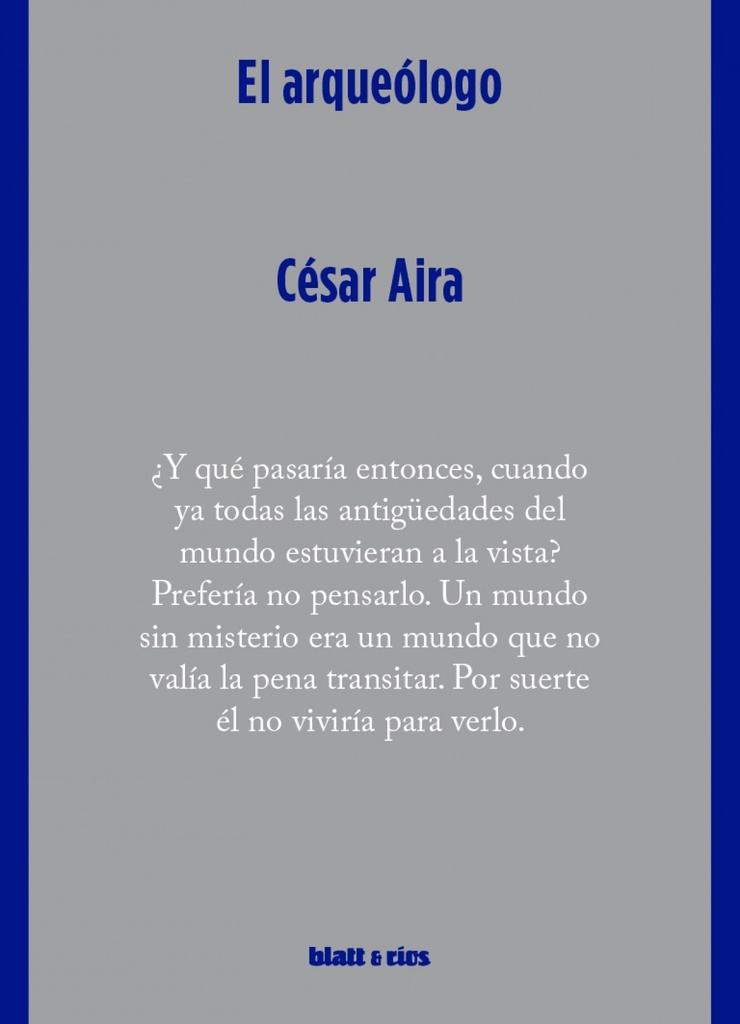 [9788412867497] El arqueólogo
