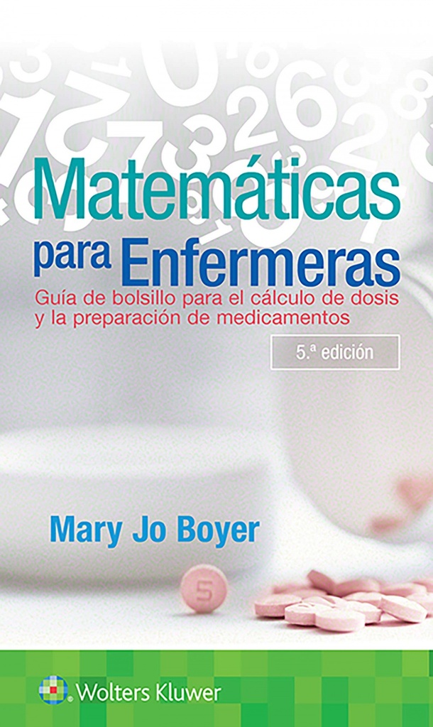 [9788417949457] MATEMATICAS PARA ENFERMERAS 10ª ED.