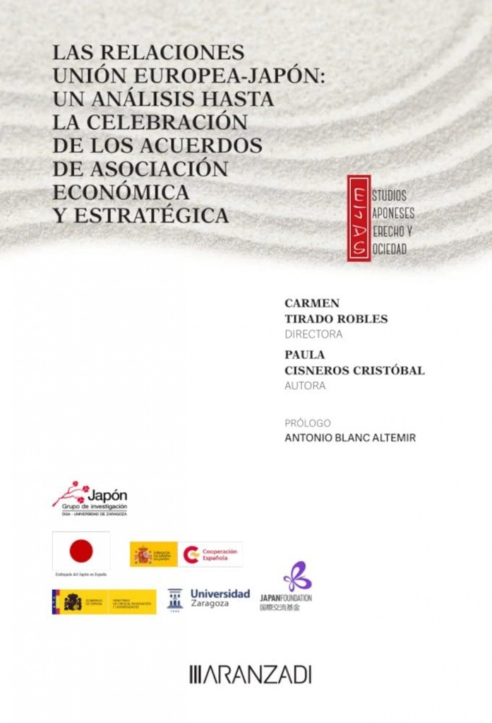 [9788411240130] Las relaciones unión europea-japón un análisis hasta la celebration de los acuer