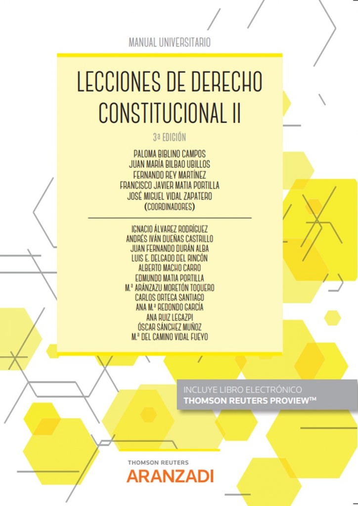 [9788411241700] Lecciones de Derecho Constitucional II 2022
