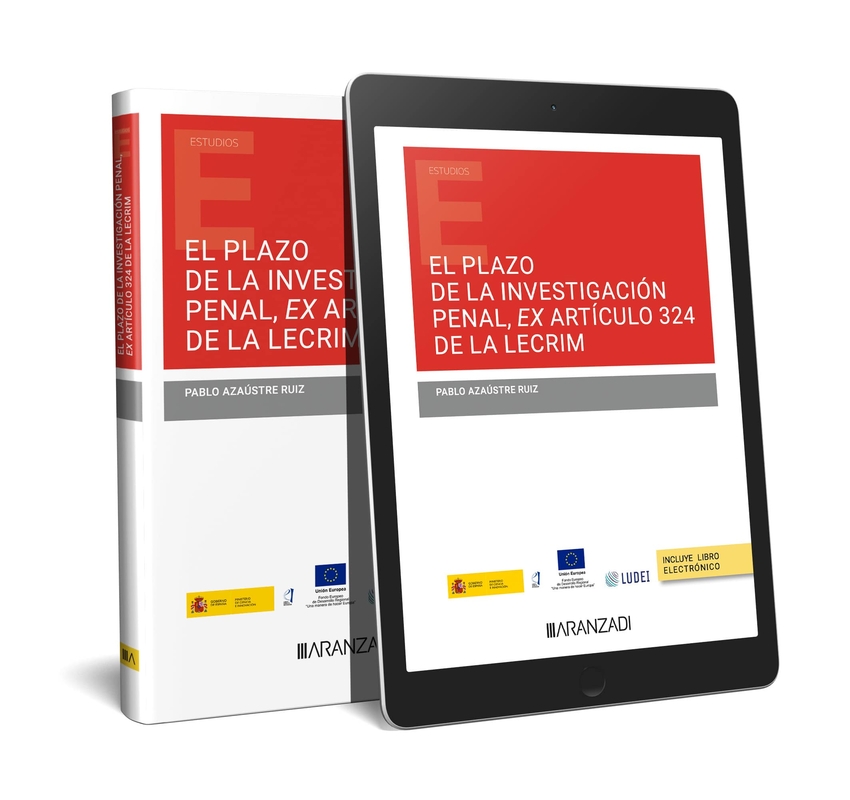 [9788411246873] El plazo de la investigación penal ex artículo 324 de la LECRIM (Papel + e-book)