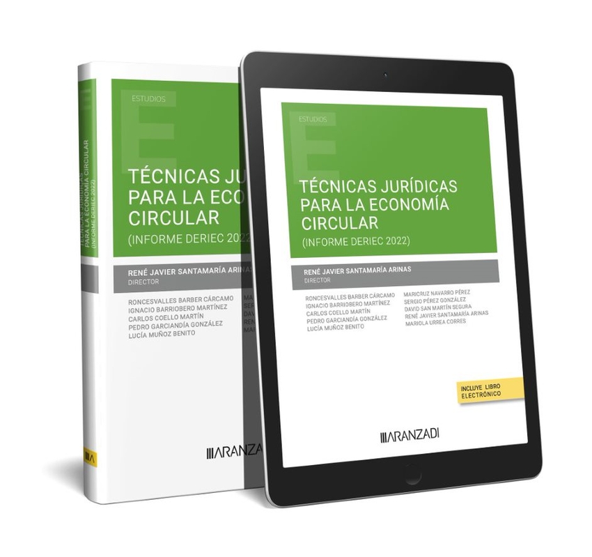 [9788411254137] Técnicas jurídicas para la economía circular (Papel + e-book)