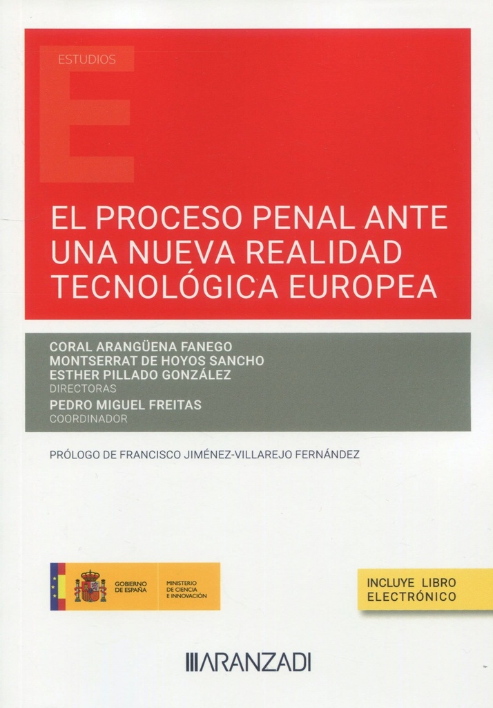 [9788411258470] Proceso Penal Ante una Nueva Realidad Tecnologica Europea