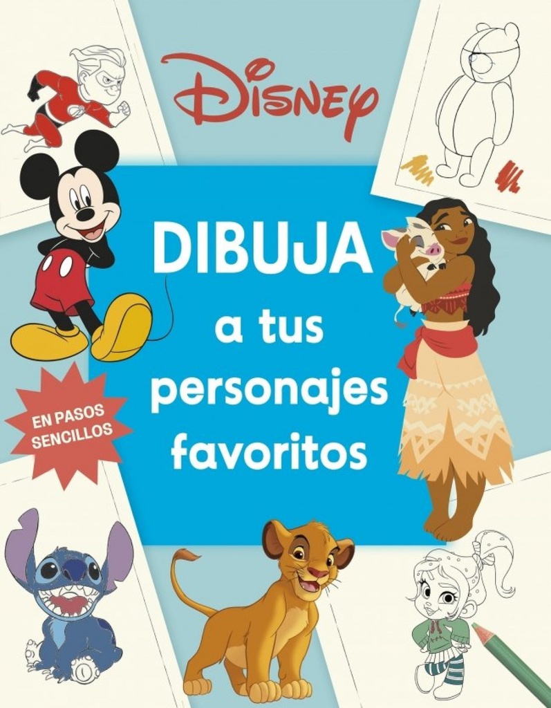 [9780241804445] Disney Dibuja a tus personajes favoritos