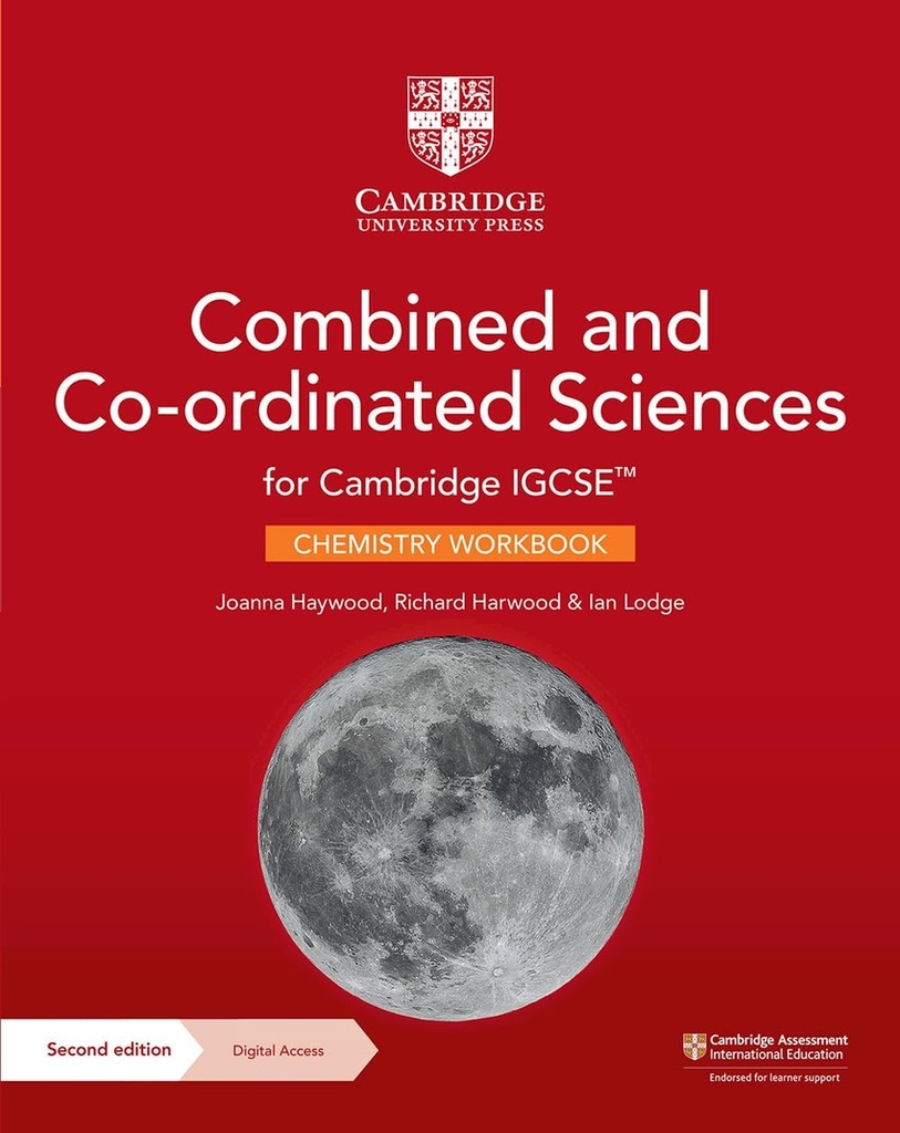 [9781009311335] CAMBRIDGE IGCSE COMBINED AND CO-ORDINATED SCIENCES CHEMISTRY WORKBOOK WITH DIGIT