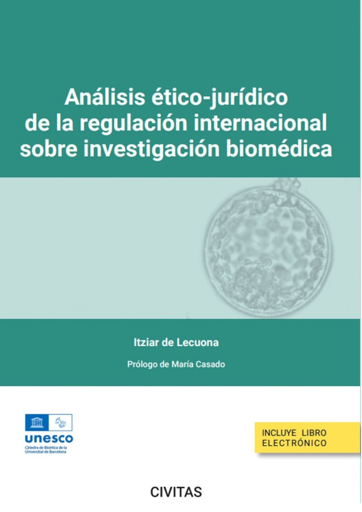 [9788411259002] Análisis ético-jurídico de la regulación internacional sobre investigación biomé