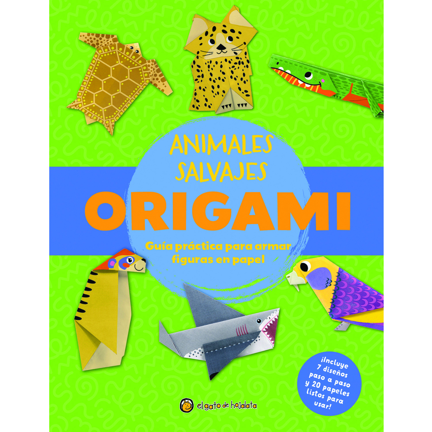 [9786313074112] Animales salvajes (16 laminadas+40 origami)