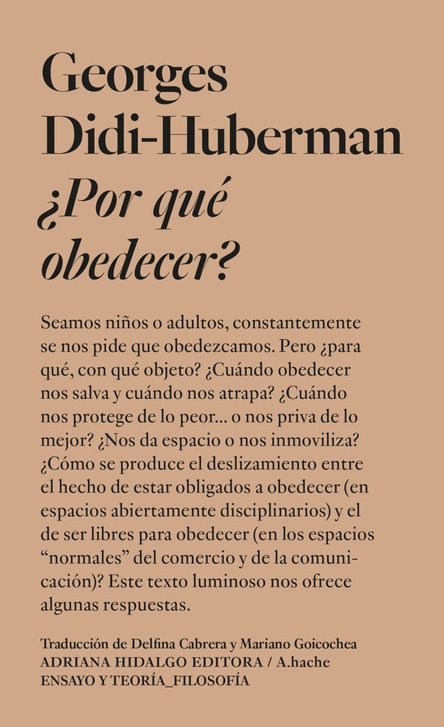 [9786316615022] ¿POR QUÉ OBEDECER?