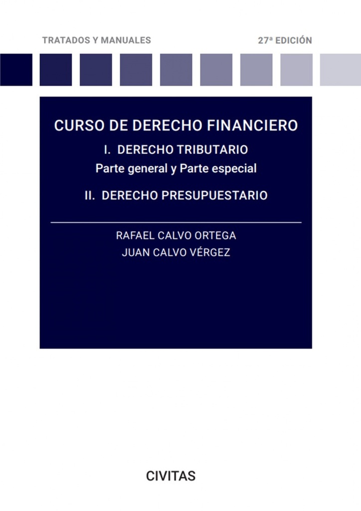 [9788411259514] curso de derecho financiero.(duo).(tratados manuales)