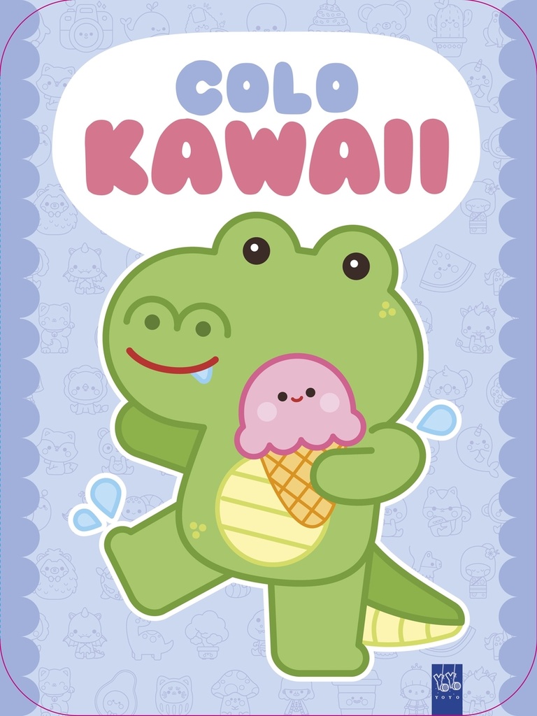 [9788408312031] Colo Kawaii. Cocodrilo