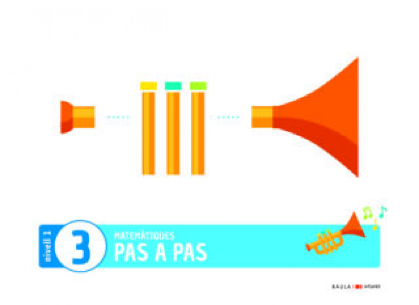[9788447941544] Matemàtiques Pas a pas Infantil Quadern 3 Nivell 1