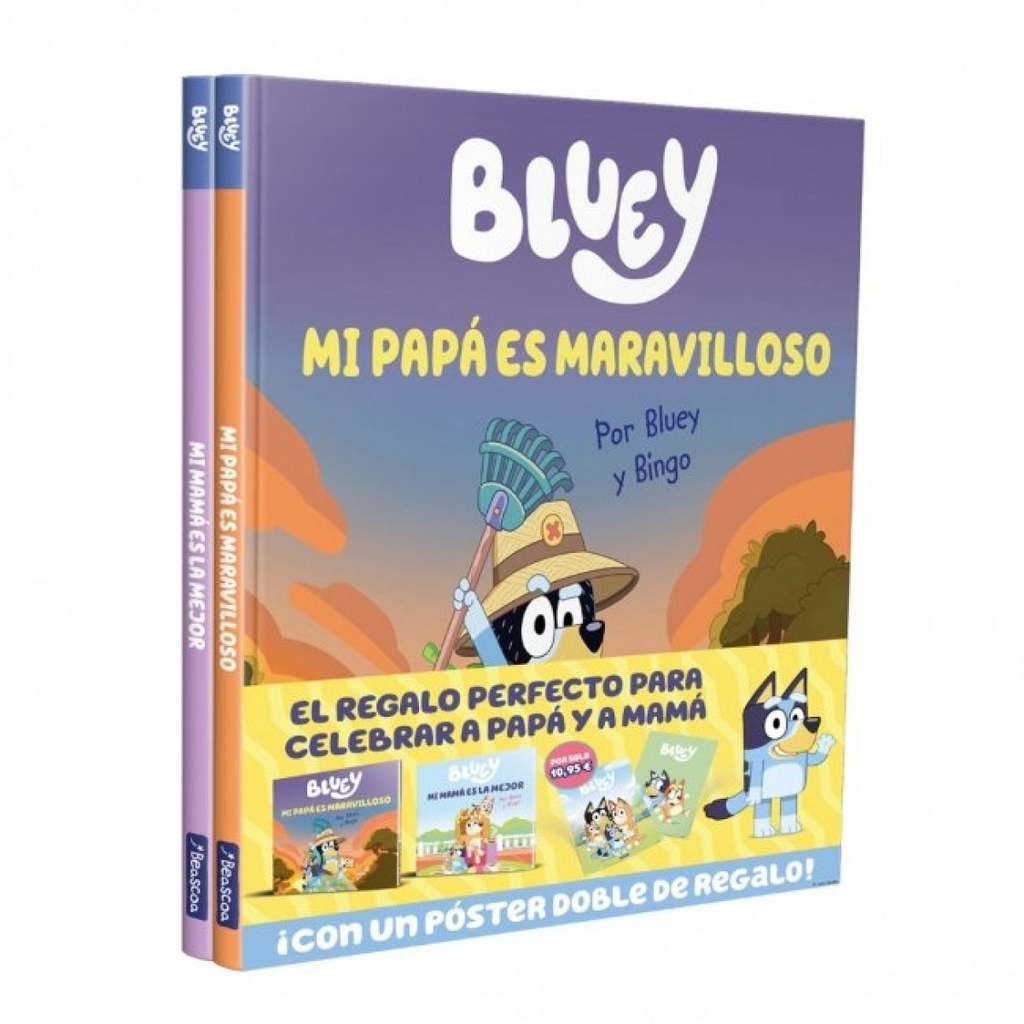 [9788448873394] (pack). storybooks de bluey:papa y mama.(cuento infantil)