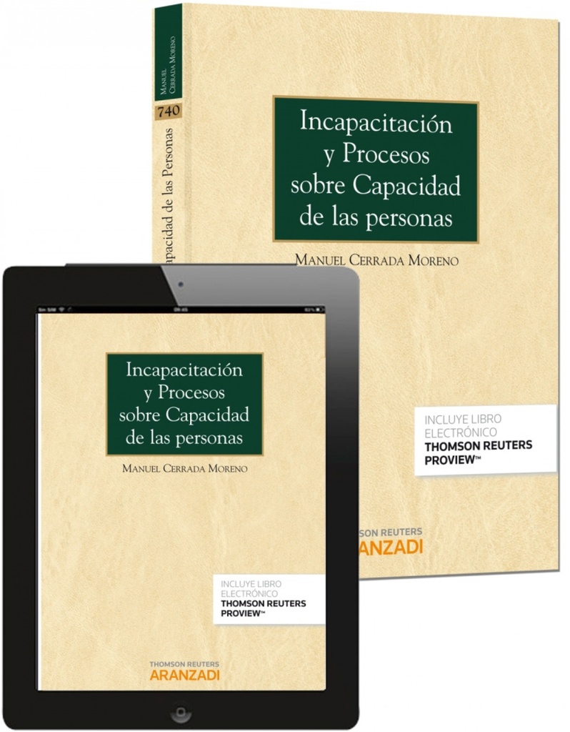 [9788490594711] Incapacitación y procesos sobre capacidad de las personas (Papel + e-book)
