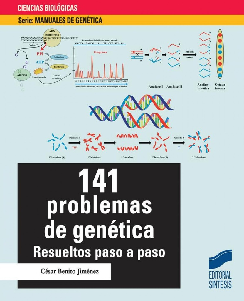 [9788490772195] 141 PROBLEMAS DE GENETICA