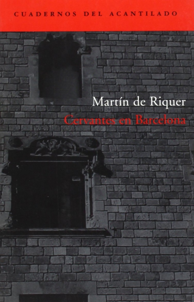 [9788496136922] Cervantes en Barcelona
