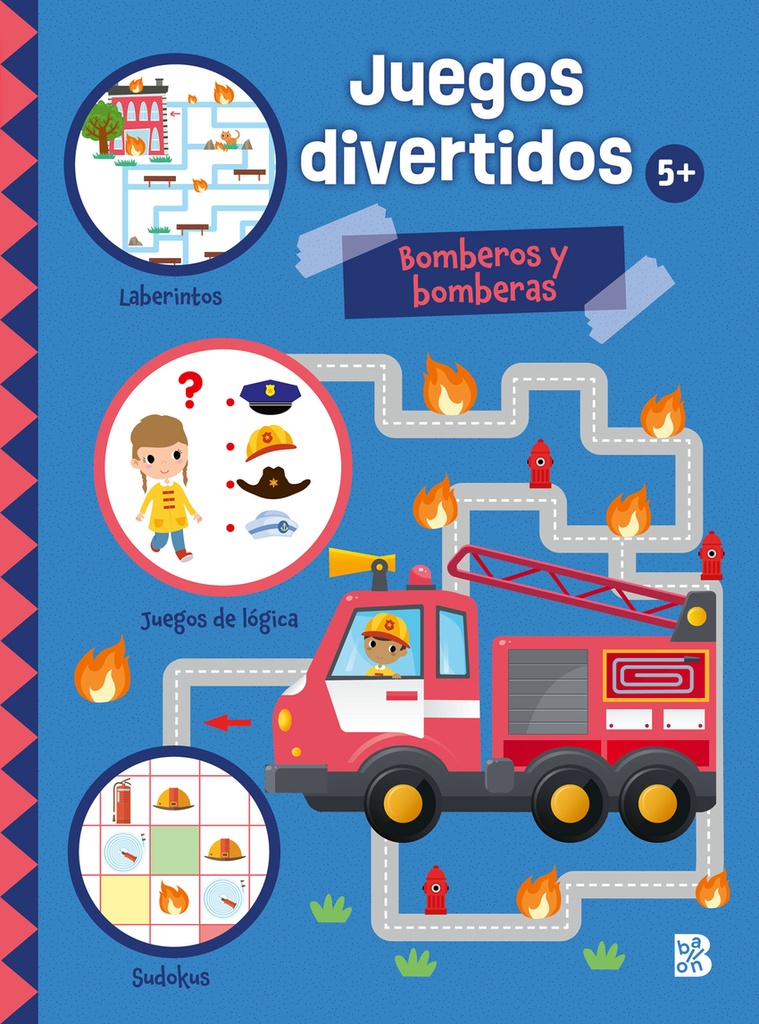 [9789403234779] JUEGOS DIVERTIDOS-BOMBEROS Y BOMBERAS