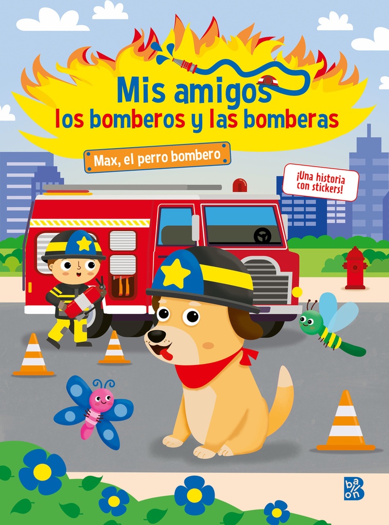 [9789403234892] MIS AMIGOS LOS BOMBEROS Y LAS BOMBERAS-MAX EL PERRO BOMBERO