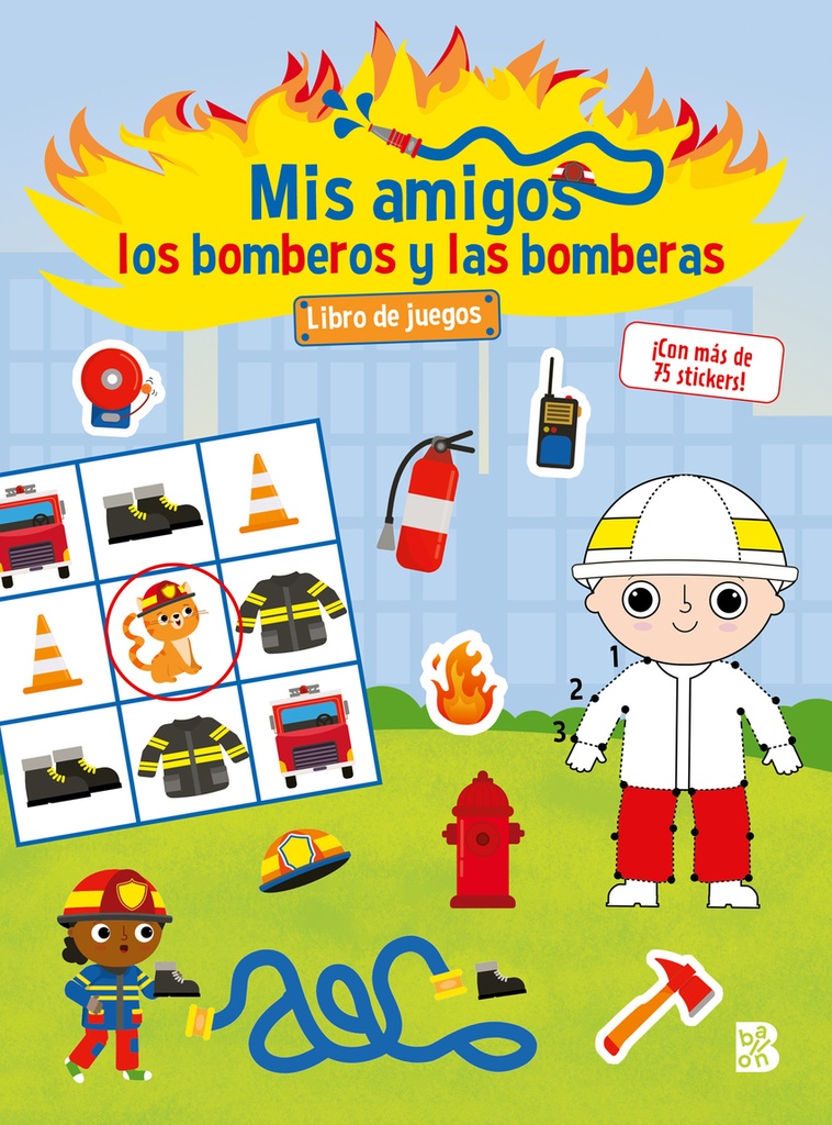 [9789403234908] MIS AMIGOS LOS BOMBEROS Y LAS BOMBERAS-LIBRO DE JUEGOS