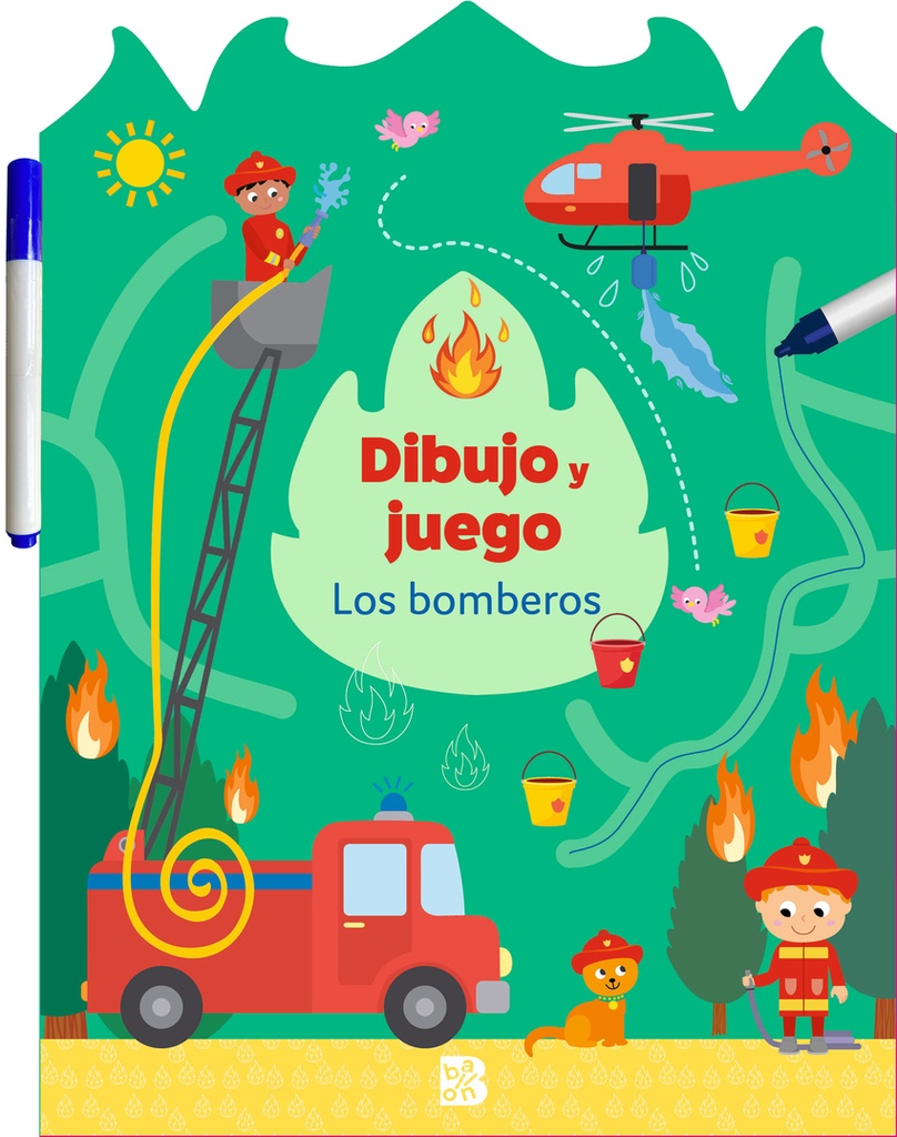 [9789403238821] DIBUJO Y JUEGO - LOS BOMBEROS