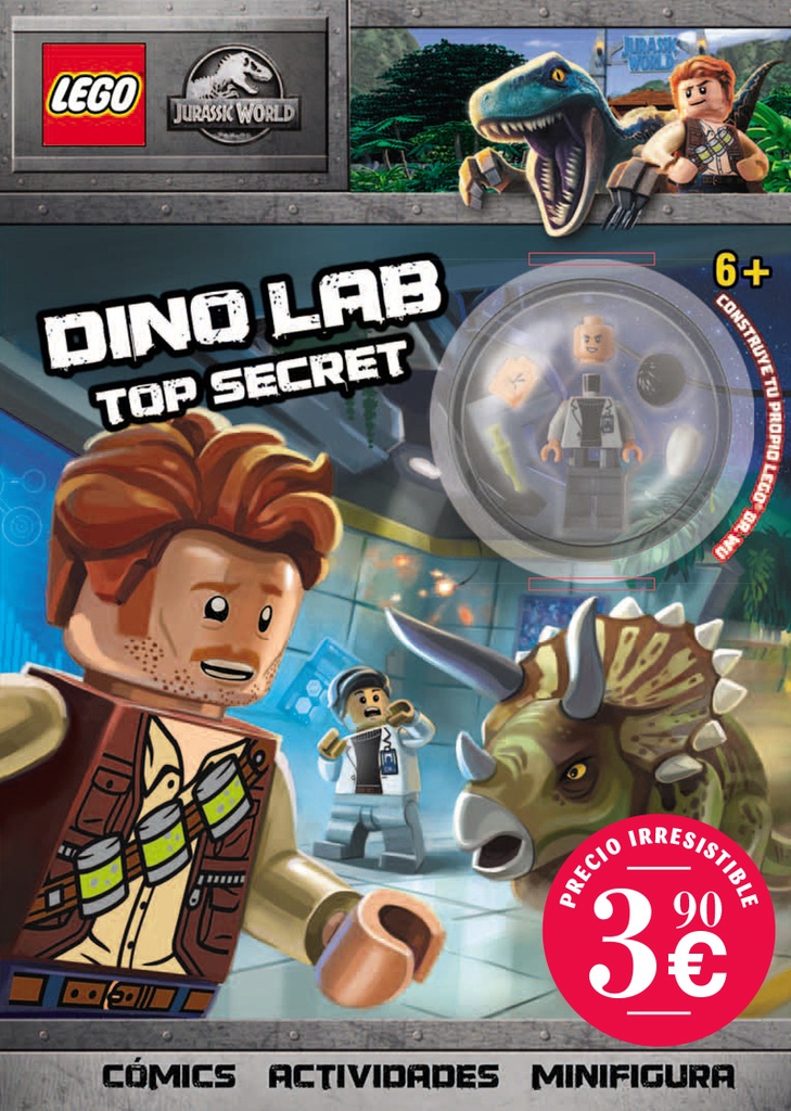 [9791259576712] Jurassic World: Dino lab top secret