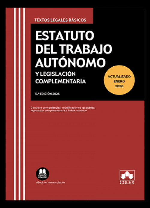 [9791370115685] Estatuto del Trabajo Autónomo y Legislación complementaria